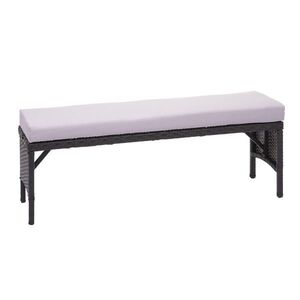 MCW POLY-RATTAN LAVIČKA Čierna vyobraziť