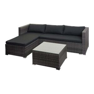 MCW POLY-RATTAN SÚPRAVA Sivá, Sivá vyobraziť
