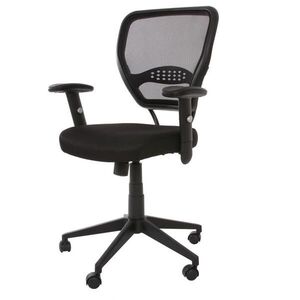 MCW PROFESIONÁLNA KANCELÁRSKA STOLIČKA LÁTKA/TEXTIL Čierna vyobraziť