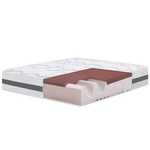 The White Stone MEMORY Pena Matrac 130x170 cm Výška 27 cm | Hypoalergénny a Priedušný Poťah | Ortopedické Prispôsobivé Vlastnosti | Stredne Tvrdý až T vyobraziť