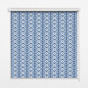 TULUP VNÚTORNÁ roleta - okenná roleta - roleta - 130x140 cm - Modré tvary vyobraziť