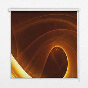 TULUP VNÚTORNÁ roleta - okenná roleta - roleta - 120x140 cm - Oranžová abstrakcia vyobraziť