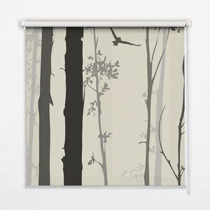 TULUP VNÚTORNÁ roleta - okenná roleta - roleta - 100x140 cm - Stromy vyobraziť