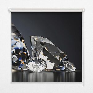 TULUP VNÚTORNÁ roleta - okenná roleta - roleta - 80x140 cm - Diamanty vyobraziť