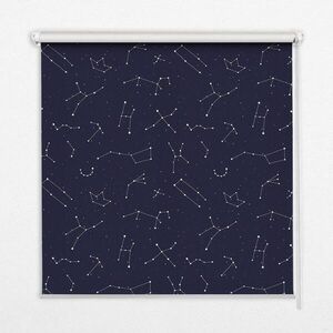 TULUP VNÚTORNÁ roleta - okenná roleta - roleta - 90x140 cm - Súhvezdie hviezd vyobraziť