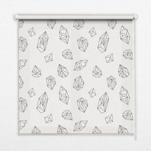 TULUP VNÚTORNÁ roleta - okenná roleta - roleta - 130x140 cm - Geometrické tvary vyobraziť