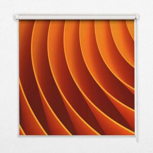 TULUP VNÚTORNÁ roleta - okenná roleta - roleta - 70x140 cm - Oranžová abstrakcia vyobraziť