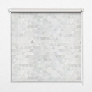TULUP VNÚTORNÁ roleta - okenná roleta - roleta - 90x140 cm - Sivý trojuholníkový vzor vyobraziť