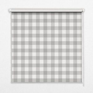 TULUP VNÚTORNÁ roleta - okenná roleta - roleta - 90x180 cm - Sivé kontroly vyobraziť