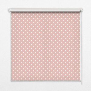 TULUP VNÚTORNÁ roleta - okenná roleta - roleta - 80x140 cm - Biele bodky vyobraziť