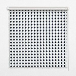 TULUP VNÚTORNÁ roleta - okenná roleta - roleta - 150x180 cm - Čierne ovály vyobraziť