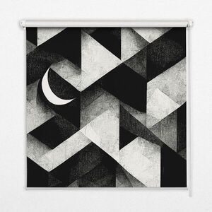 TULUP VNÚTORNÁ roleta - okenná roleta - roleta - 100x140 cm - Trojuholníky v abstrakcii vyobraziť
