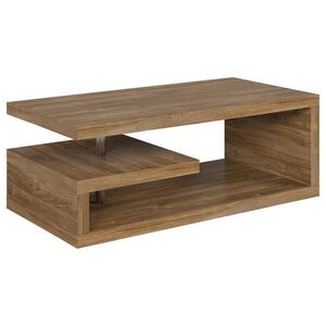 KONFERENČNÝ STOLÍK, farba duba, kompozitné drevo, 120/60/45 cm vyobraziť