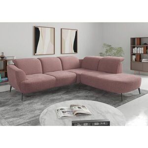 Sit & More ROHOVÁ SEDAČKA, textil, baklažánová vyobraziť