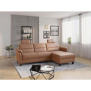 Sit & More ROHOVÁ SEDAČKA, textil, koňaková vyobraziť