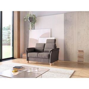 Sit & More DVOJMIESTNA POHOVKA, textil, tmavohnedá vyobraziť