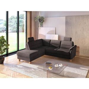 Sit & More ROHOVÁ SEDAČKA, textil, tmavohnedá vyobraziť