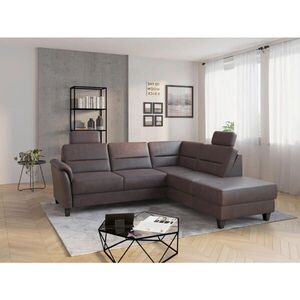 Sit & More ROHOVÁ SEDAČKA, textil, hnedá vyobraziť