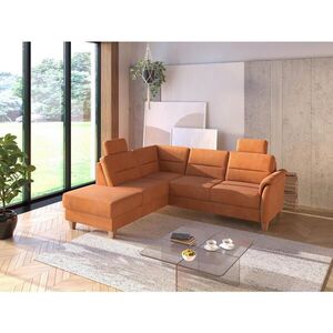 Sit & More ROHOVÁ SEDAČKA, textil, terakotová vyobraziť