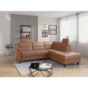 Sit & More ROHOVÁ SEDAČKA, textil, koňaková vyobraziť
