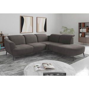 Sit & More ROHOVÁ SEDAČKA, textil, grafitová vyobraziť