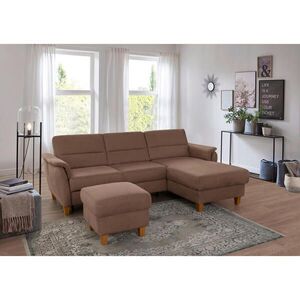 Sit & More ROHOVÁ SEDAČKA, textil, hnedá vyobraziť