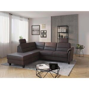 Sit & More ROHOVÁ SEDAČKA, textil, hnedá vyobraziť