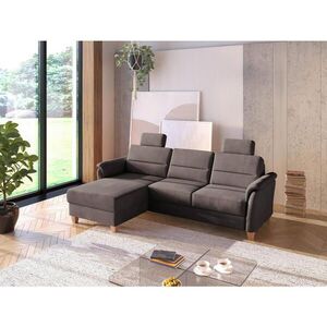 Sit & More ROHOVÁ SEDAČKA, textil, tmavohnedá vyobraziť