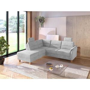 Sit & More ROHOVÁ SEDAČKA, textil, strieborná vyobraziť