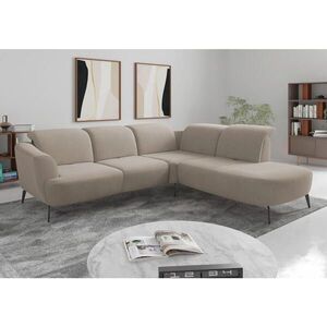 Sit & More ROHOVÁ SEDAČKA, textil, béžová vyobraziť