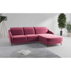 Sit & More ROHOVÁ SEDAČKA, textil, baklažánová vyobraziť