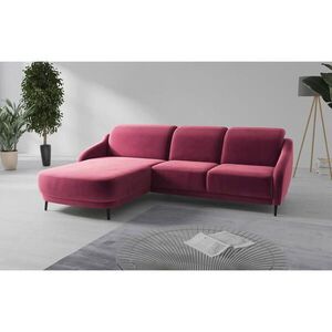 Sit & More ROHOVÁ SEDAČKA, textil, baklažánová vyobraziť