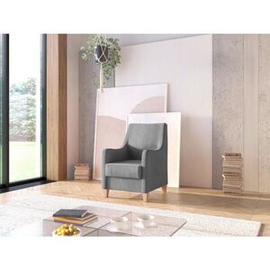 Sit & More KRESLO, textil, sivá vyobraziť