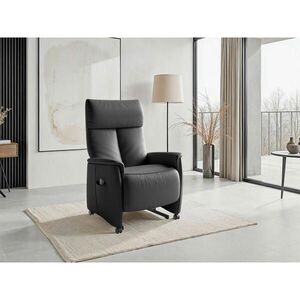 Sit & More RELAXAČNÉ KRESLO, koža, čierna vyobraziť