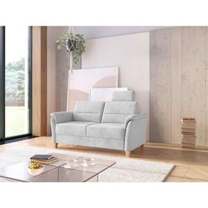 Sit & More TROJMIESTNA POHOVKA, textil, strieborná vyobraziť