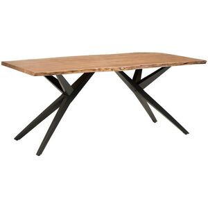 P & B JEDÁLENSKÝ STÔL, akácia, čierna, farba vlašského orecha, 200/100/76 cm vyobraziť