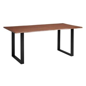 P & B JEDÁLENSKÝ STÔL, akácia, čierna, farba vlašského orecha, 200/100/76 cm vyobraziť