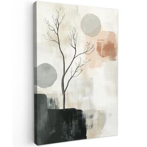 MuchoWow OBRAZ NA PLÁTNE Wabi sabi - Béžová - Rastlina 40x60 cm vyobraziť