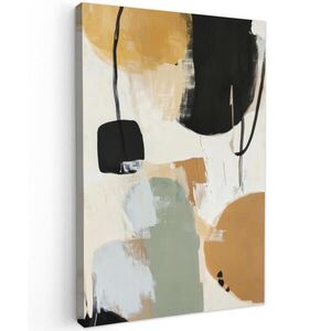MuchoWow OBRAZ NA PLÁTNE Maľba - abstraktné - farby 60x90 cm vyobraziť