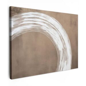 MuchoWow OBRAZ NA PLÁTNE Farba - hnedá - Japandi 80x60 cm vyobraziť