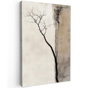 MuchoWow OBRAZ NA PLÁTNE Wabi sabi - Rastlina - Béžová 80x120 cm vyobraziť