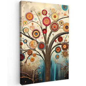 MuchoWow OBRAZ NA PLÁTNE Strom - Strom života - Farba 20x30 cm vyobraziť