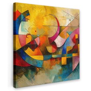 MuchoWow OBRAZ NA PLÁTNE Umenie - abstraktné - moderné 50x50 cm vyobraziť