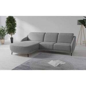 Sit & More ROHOVÁ SEDAČKA, textil, sivá vyobraziť