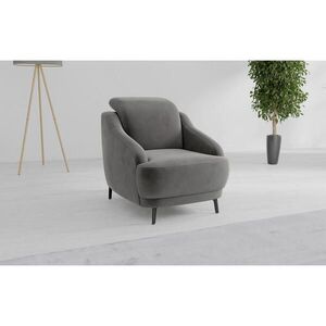 Sit & More KRESLO, textil, sivá vyobraziť