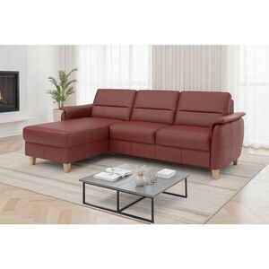 Sit & More ROHOVÁ SEDAČKA, koža, červenohnedá vyobraziť