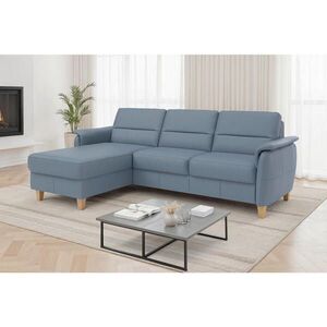 Sit & More ROHOVÁ SEDAČKA, textil, koža, sivomodrá vyobraziť