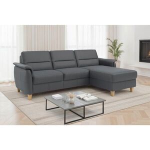 Sit & More ROHOVÁ SEDAČKA, textil, koža, čierna vyobraziť