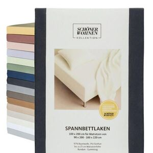 Schöner Wohnen NAPÍNACIE prestieradlo FLAT vyobraziť
