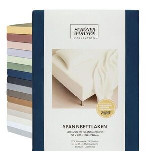 Schöner Wohnen NAPÍNACIE prestieradlo FLAT vyobraziť